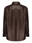 Куртка-рубашка на пуговицах LOEWE, коричневый - фото 2