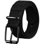 WARRIOR Тканевый ремень унисекс 3,8 см, Black[Double-Breasted/Multi-Hole Design] - фото 2