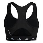 Бюстгальтер (WMNS) adidas Powerreact Training Medium-Support Techfit Bra 'Black White' - фото 2