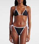 Бикини топ Via Jade Swim, Black/ White - фото 2