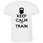 Футболка Kruskis Keep Calm And Train, белый - фото