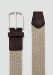 MANGO MAN Ремень в бежевом цвете - фото 3