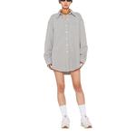 Рубашка женская серая Miu Miu - фото 2