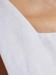 Льняное мини-платье Posse, белый - фото 5