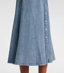 Платье миди из денима Рубена Veronica Beard, Pbl Sto - фото 5