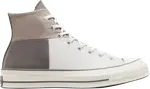 Кроссовки Chuck 70 High 'Crafted Patchwork - Grey Wonder Stone', серый - фото