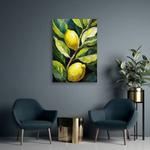 Картина арт-принт KUNSTLOFT Lemon Grove Harmony 2, зеленый - фото 2