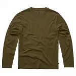 Лонгслив Brandit Premium, зеленый - фото