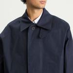 Studio Nicholson X Mackintosh Long Bonded Mac, темно-синий - фото 5