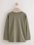 Рубашка Next, Mottled Grey/Khaki/Black/White - фото 2
