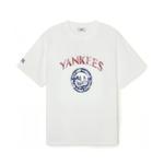 Футболка New York Yankees унисекс белая MLB - фото