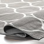 Ковер nuLOOM, 130 x 183 см, Marta Transitional Geometric, Grey - фото 6