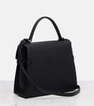 Сумка-тоут Tempête Medium из кожи Delvaux, нуар - фото 4