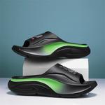 Шлепанцы мужские Deerway, белый/зеленый - фото 56