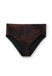 Низ бикини Calzedonia SHINY, Brown/Dark Brown - фото 5