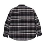 Рубашка BAPE Check Flannel Shirt, Black - фото 2
