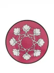 Фарфоровая тарелка для хлеба Jaipur Pinto Paris, розовый - фото 2