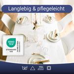 Скатерть Zollner белый, 140/240 см - фото 5