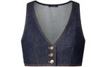 Жилет женский Louis Vuitton, синий - фото