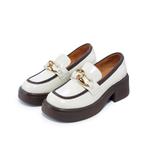 Лоферы женские Harson, цвет Beige/coffee - фото 2