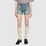 Мужские шорты Gucci, синий - фото 2