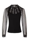 Блуза Morgan Blouse, Black - фото 5
