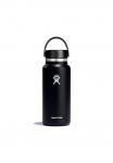 Чёрная термобутылка Hydration wide flex cap 946 мл Hydration Hydro Flask - фото