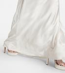 Свадебное платье из шелка Прайано Galvan, слоновая кость - фото 6