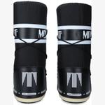 Ботинки Moon Boot Icon с брендовым принтом, черный - фото 3