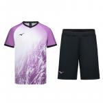 Джерси для бадминтона унисекс Mizuno, цвет Black - фото 3