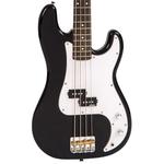 Басс гитара Vintage V4BK 4 String Bass 2022 - Boulevard Black - фото 2