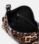 Voyou Medium сумка через плечо с леопардовым принтом Givenchy, Black/Beige - фото 3