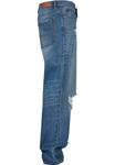 Джинсы свободного кроя Urban Classics DISTRESSED, цвет Mid Deepblue Destroyed Washed - фото 8