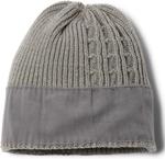 Columbia Womens Agate Pass Cable Knit Beanie, City Grey Heather - фото 2