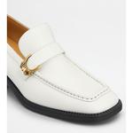 Туфли Tod's Heeled Loafers из кожи, белый - фото 5