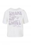 Футболка Mister Tee SHAKE SIP SMILE , White - фото 6