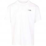 Футболка Trompe L'Oeil MM6 Maison Margiela, белый - фото