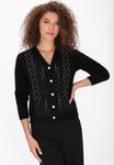 Кардиган faina Cardigan, Black - фото