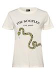 Футболка The Kooples, экрю - фото