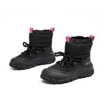 Зимние сапоги женские черные EBLAN, черные (с флисовой подкладкой) - фото 3