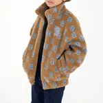 Детский топ MLB, темно-бежевый - фото 4