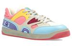 Кроссовки basket 'light blue demetra pink' Gucci, голубой - фото 3