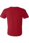 Футболка с текстурой BELLA + CANVAS, красный - фото 2