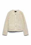 Флисовая куртка Vero Moda VMESPRESSO, Oatmeal/Mottled Beige - фото 6