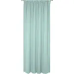 Виртовая штора «Uni Collection», (1 шт.), на заказ Wirth, цвет helltürkis - фото