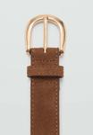 Ремень Mango Belt, Brown - фото 2