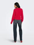 Свитер JDY Celeste, кроваво-красный - фото 4