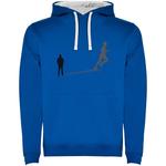 Худи Kruskis Shadow Run Two-Colour, синий - фото