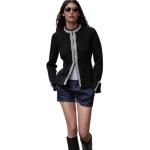 Куртка пальто женская черная ZARA - фото 5