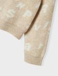 Свитер NAME IT NMFOLINE, Mottled Beige - фото 3